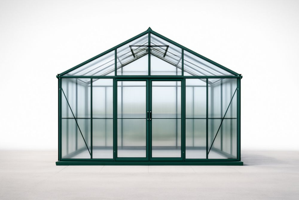 Serra in Alluminio e Vetro Verde-Zoranivo