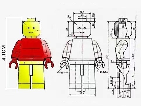 Figurines de blocs de construction de couleur unie, compatibles avec les blocs de construction universels de petite taille et de couleur unie, accessoires de base murale en blocs de construction Trendy Moc (Multi-Création).