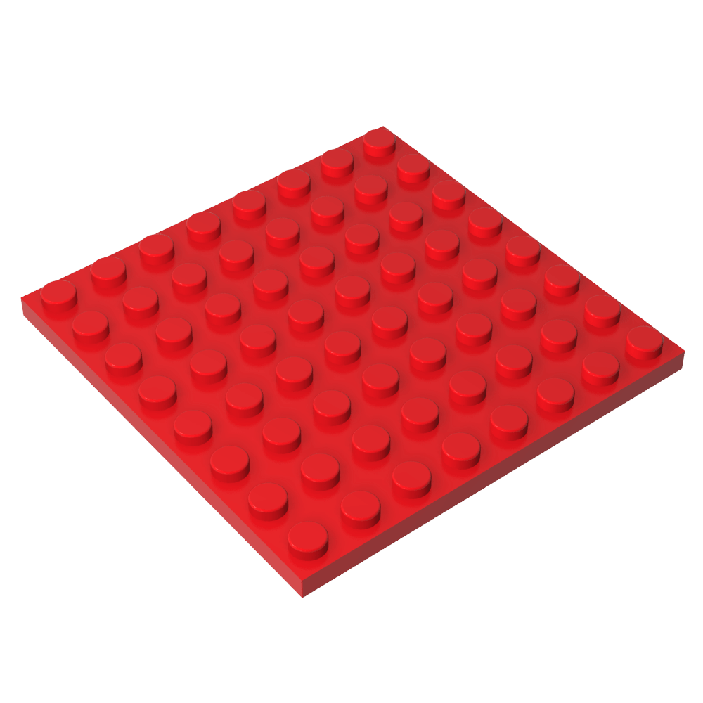 Assiette 8 x 8-MyGobricksFr