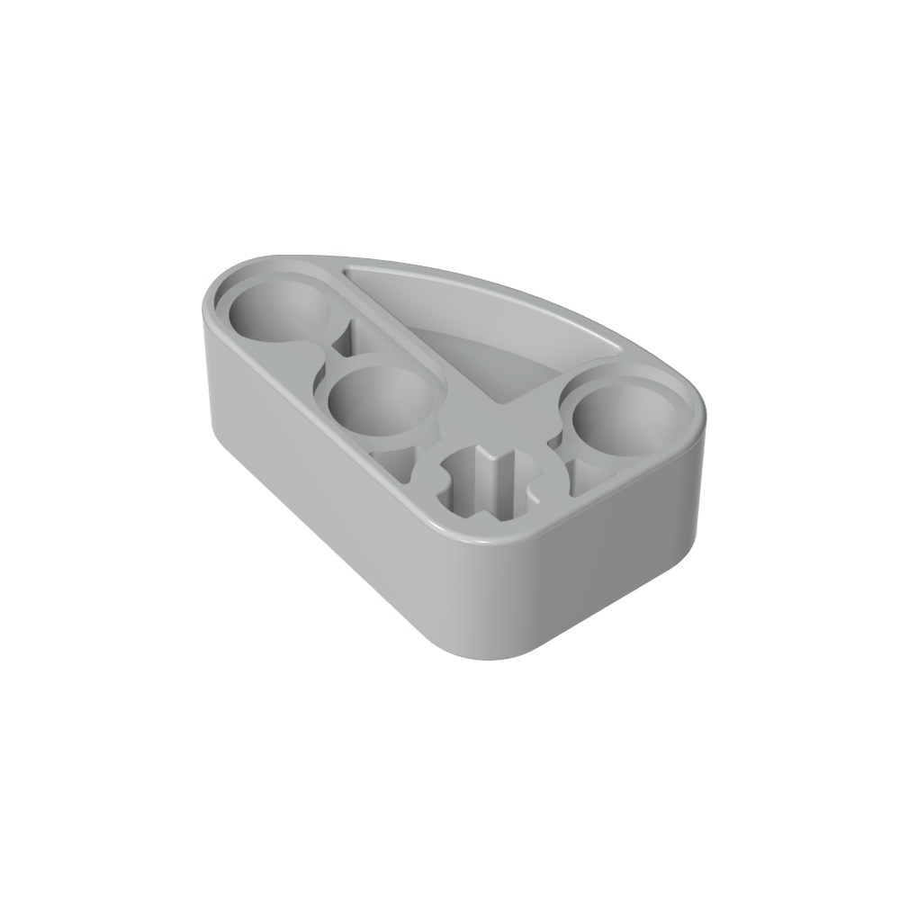 Poutre Technic 2 x 3 en forme de L avec quart d'ellipse épaisse-MyGobricksFr
