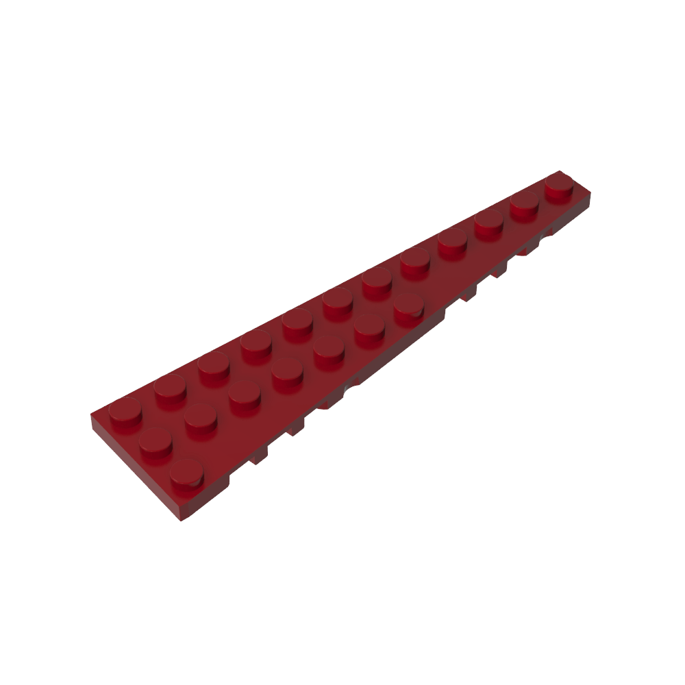 Plaque en coin 12 x 3 gauche-MyGobricksFr