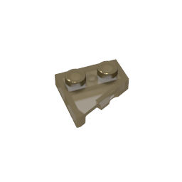 Plaque en coin 2 x 2 droite-MyGobricksFr