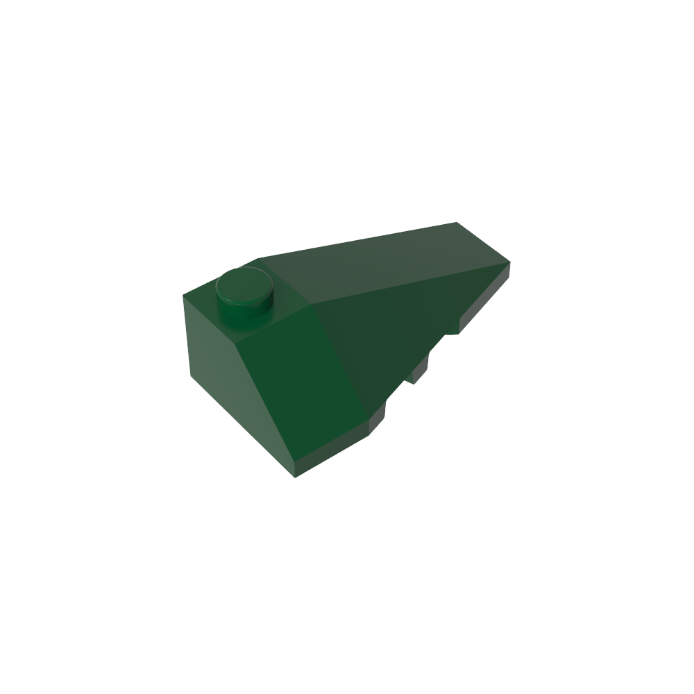 Coin incliné 4 x 2 Triple droite-MyGobricksFr