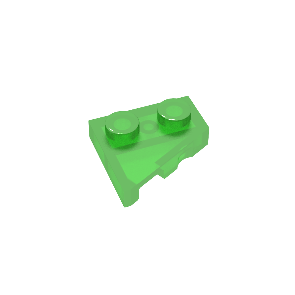 Plaque en coin 2 x 2 droite-MyGobricksFr