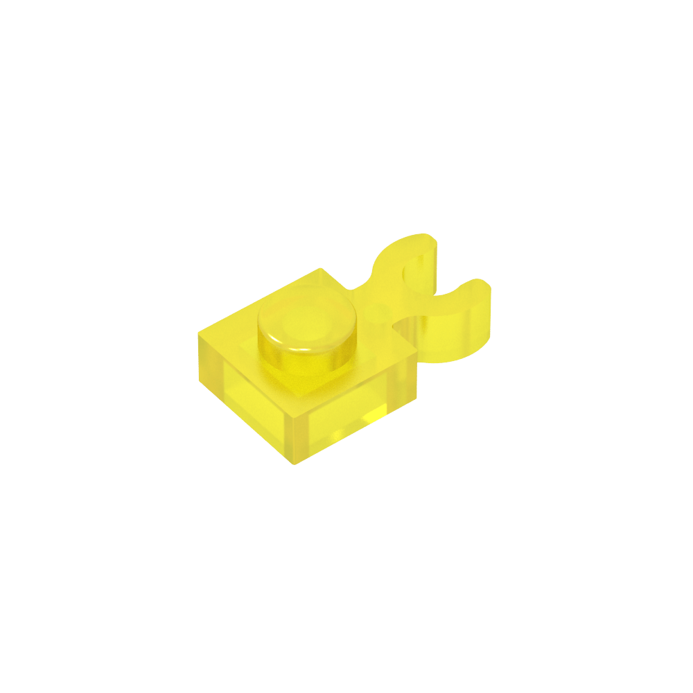 Plaque spéciale 1 x 1 avec clip vertical [Clip en U épais]-MyGobricksFr
