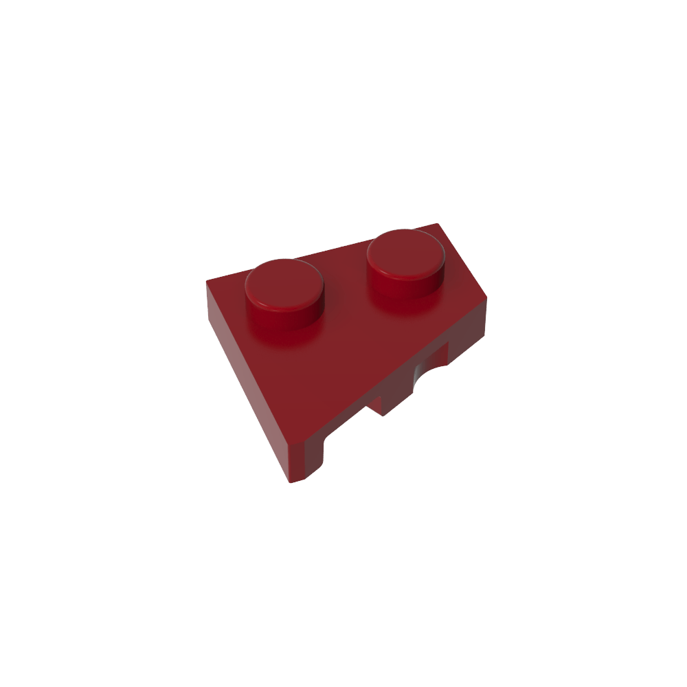 Plaque en coin 2 x 2 droite-MyGobricksFr