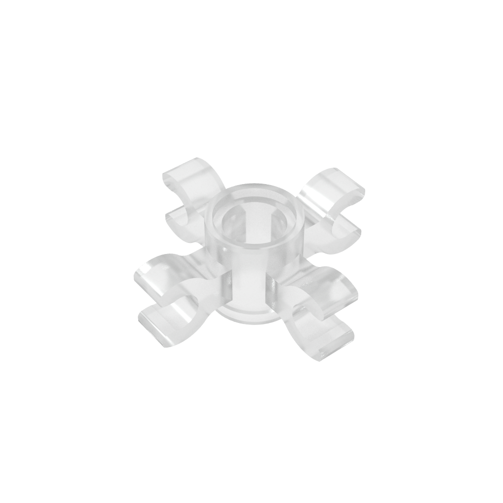 Connecteur à broches Technic rond avec 4 clips-MyGobricksFr