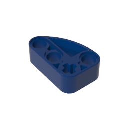 Poutre Technic 2 x 3 en forme de L avec quart d'ellipse épaisse-MyGobricksFr