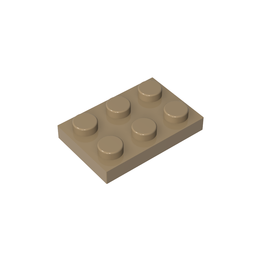 Assiette 2 x 3-MyGobricksFr