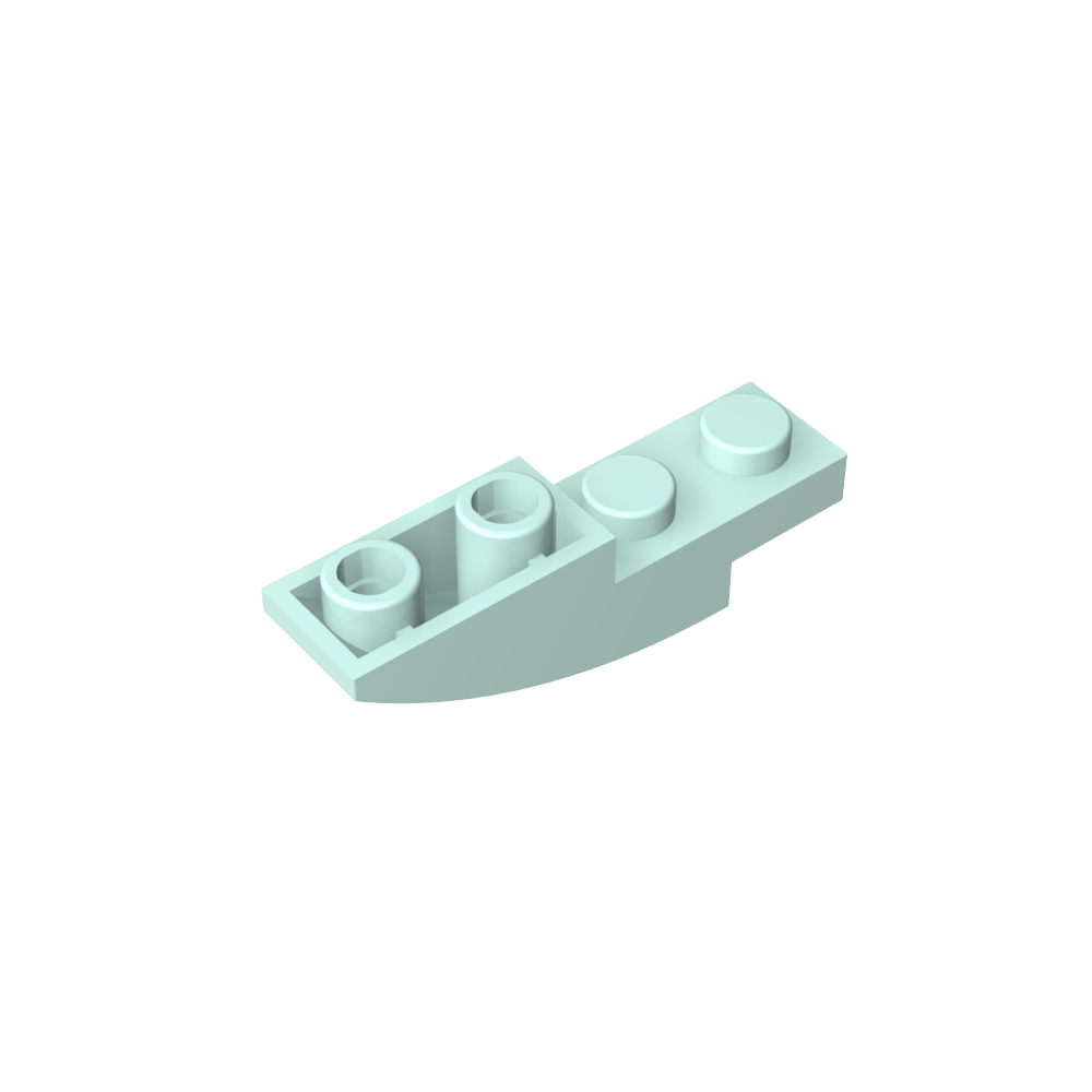Pente Courbe 4 x 1 Inversée-MyGobricksFr