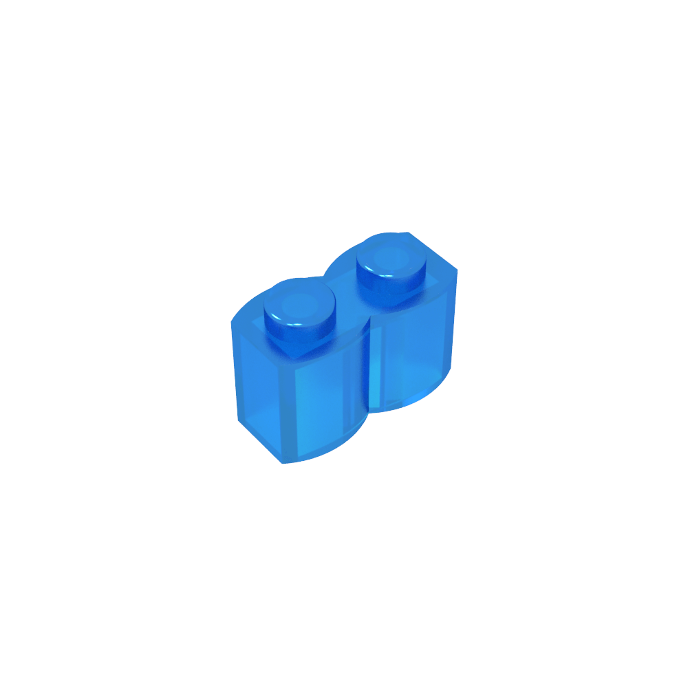 Brique spéciale 1 x 2 Palisade [alias Bûche]-MyGobricksFr