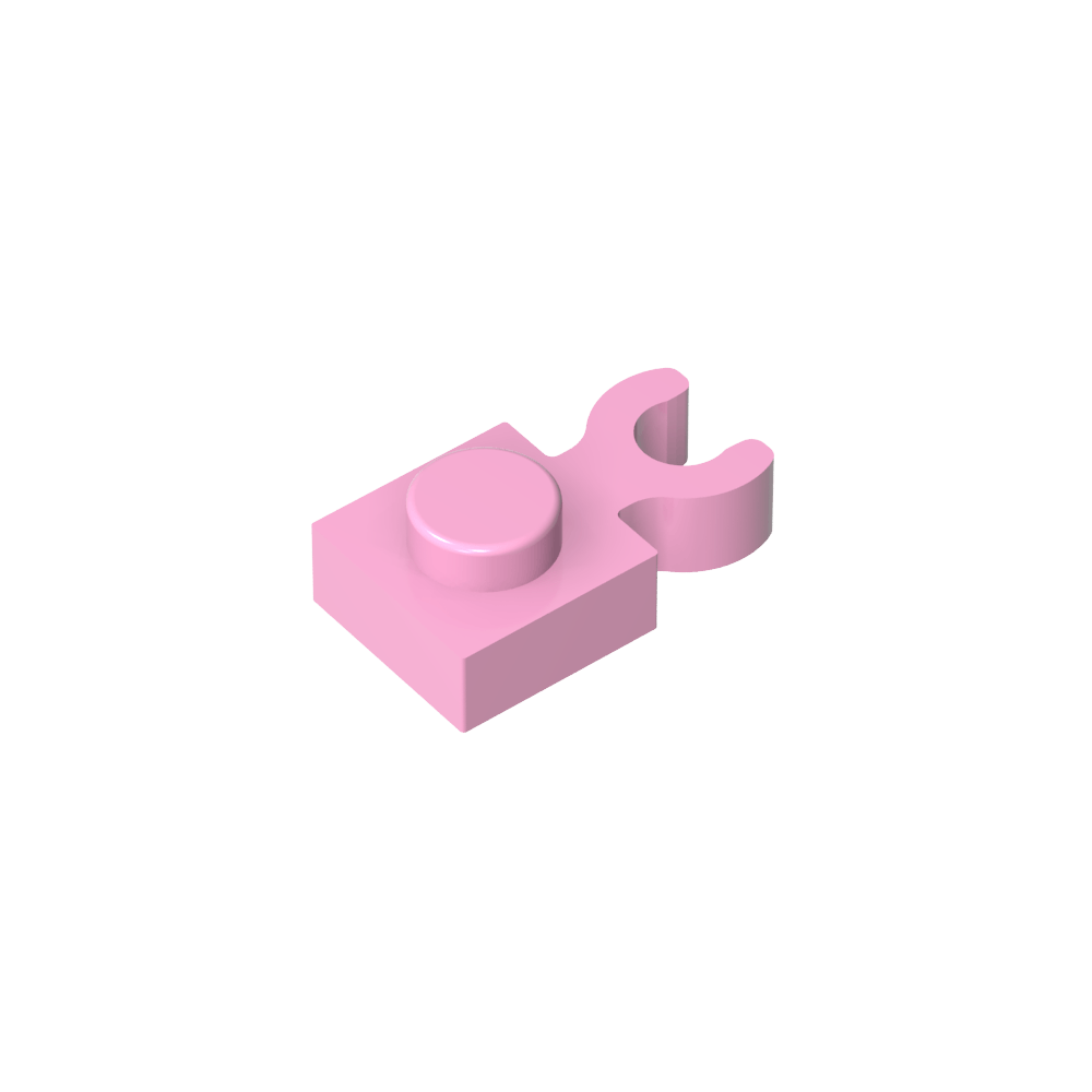 Plaque spéciale 1 x 1 avec clip vertical [Clip en U épais]-MyGobricksFr