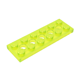 Plaque Technic 2 x 6 [5 trous]-MyGobricksFr