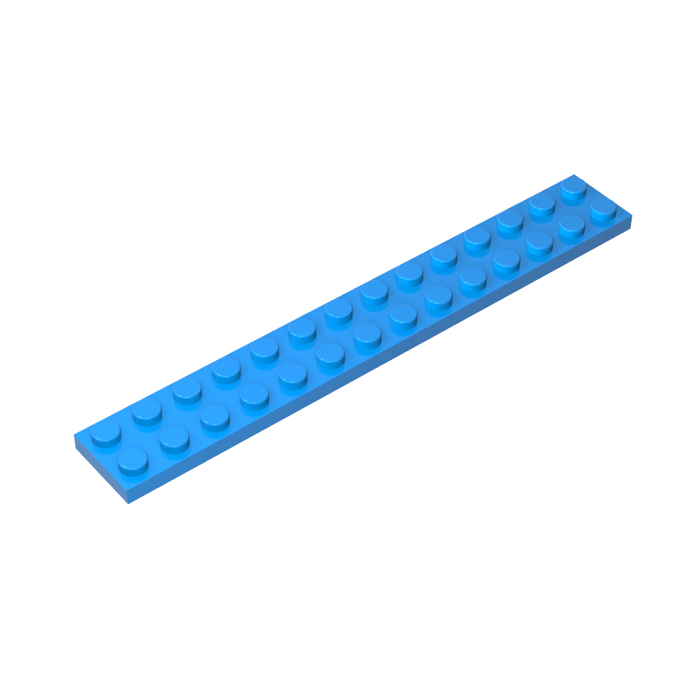 Plaque 2 x 14-MyGobricksFr