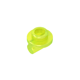 Plaque ronde 1 x 1 avec goujon ouvert et barre sur la face inférieure-MyGobricksFr