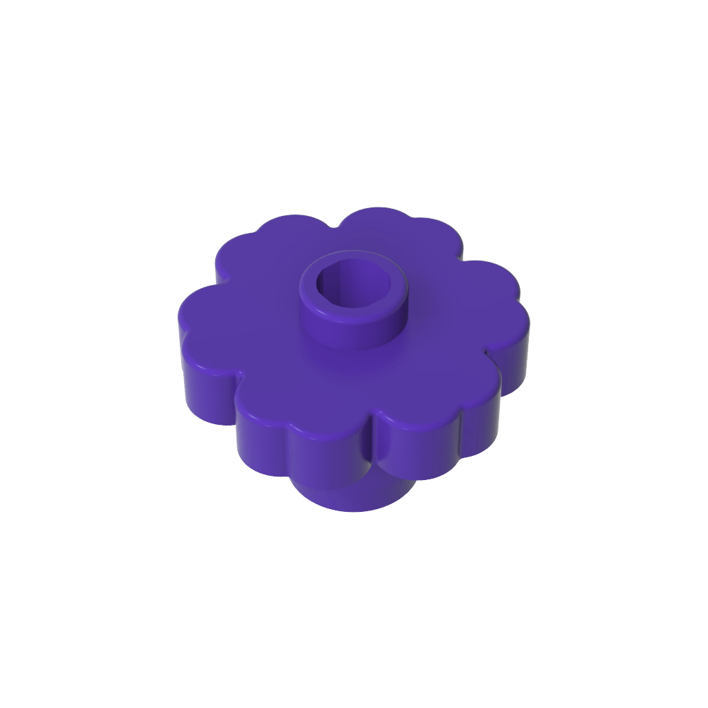 Plante, Fleur 2 x 2 - Rond [Ouverture]-MyGobricksFr