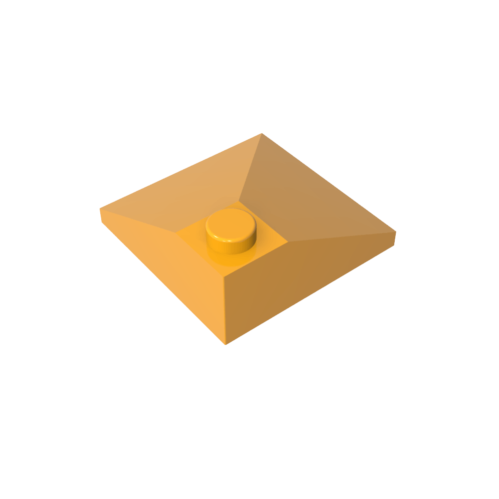 Pente 33° 3 x 3 Double convexe-MyGobricksFr