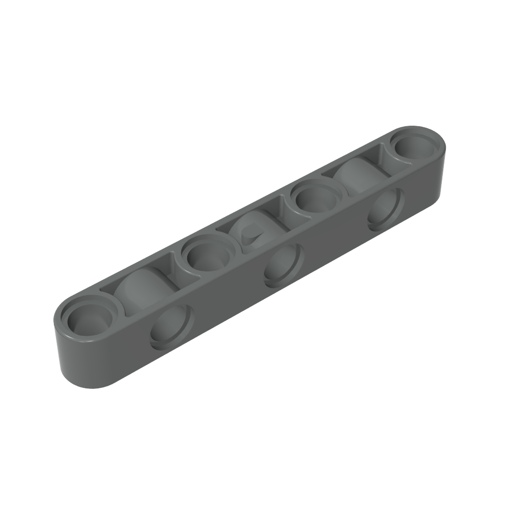 Poutre Technic 1 x 7 d'épaisseur avec trous alternés-MyGobricksFr