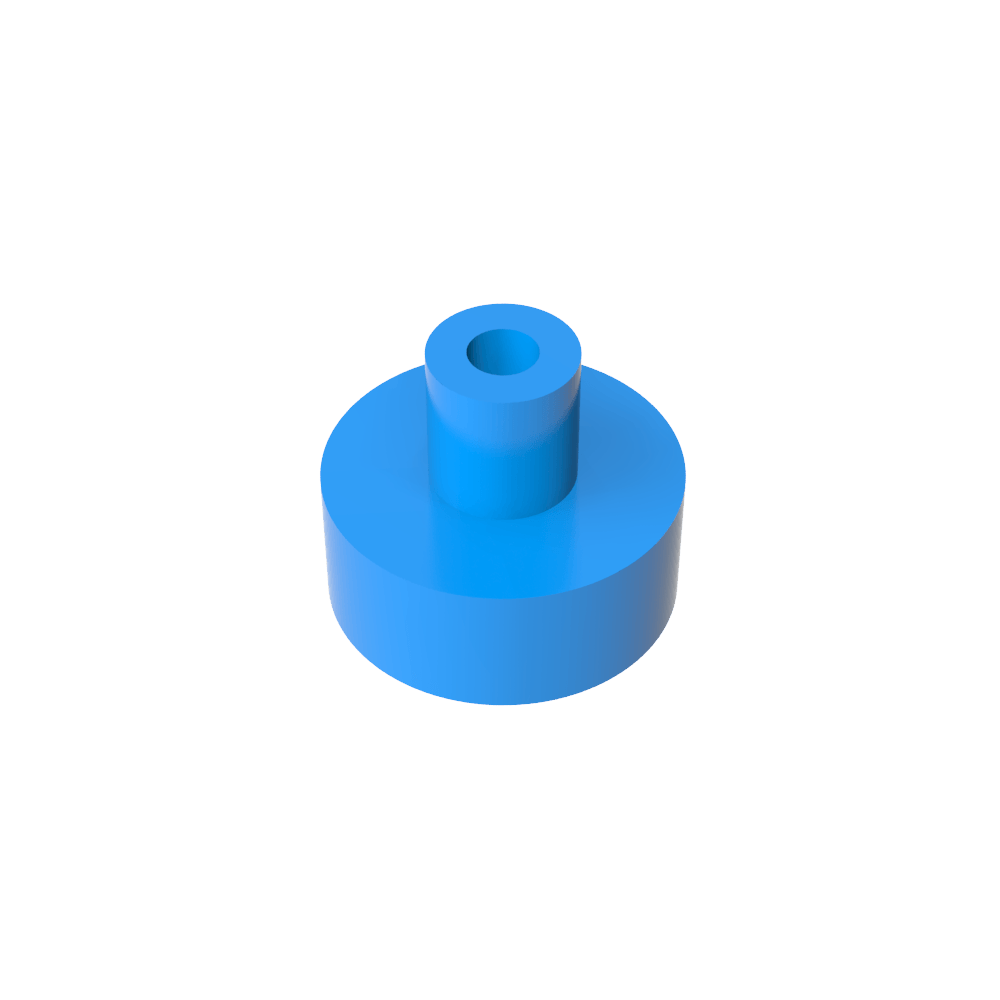 Carreau rond 1 x 1 avec barre creuse-MyGobricksFr