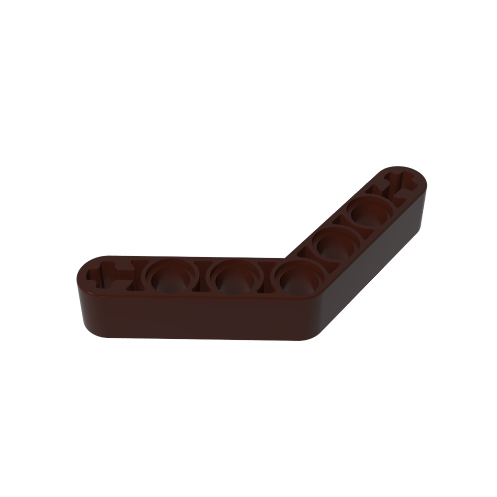 Poutre Technic 1 x 7 courbée (4 - 4) Épaisseur-MyGobricksFr