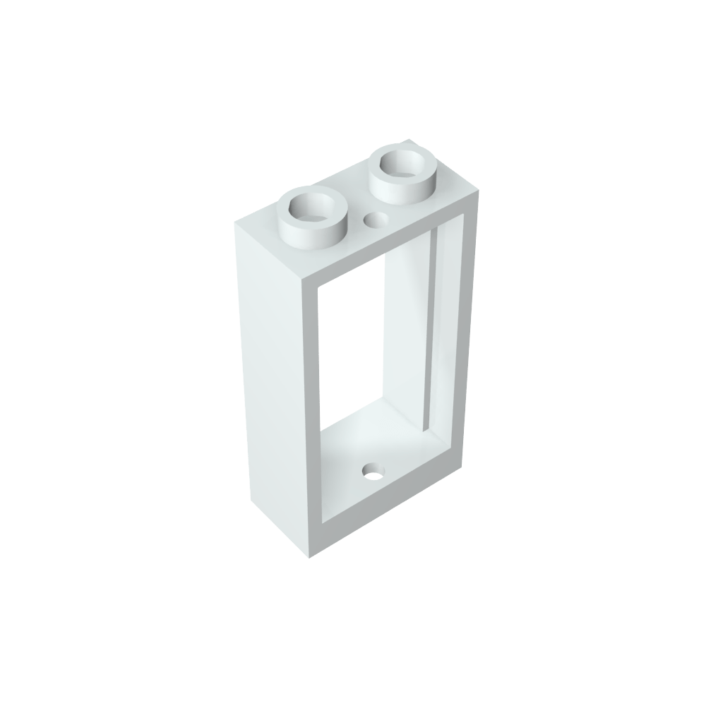 Fenêtre 1 x 2 x 3 Façade plate-MyGobricksFr