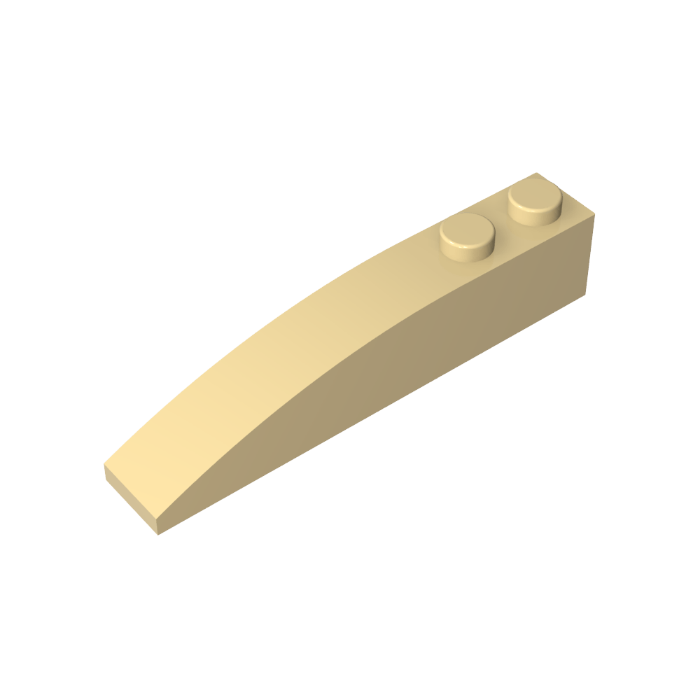 Brique incurvée 6 x 1-MyGobricksFr