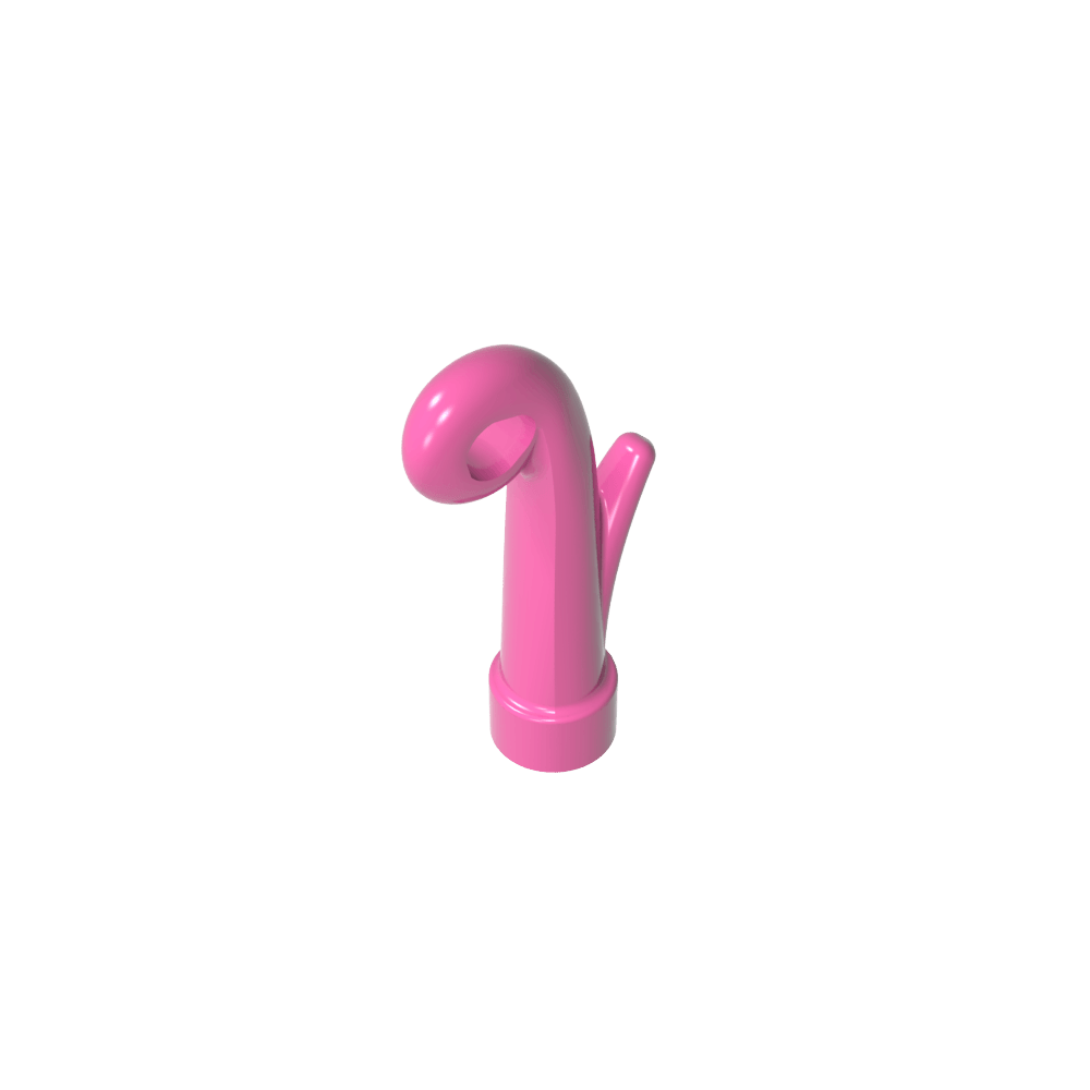 Plante, tige d'herbe avec trou pour barre [3,2 mm]-MyGobricksFr