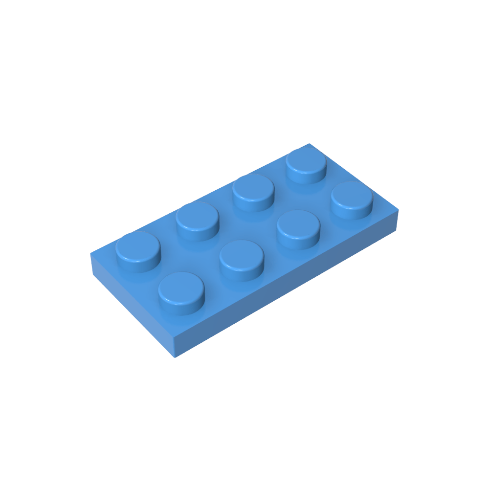 Plaque 2 x 4-MyGobricksFr