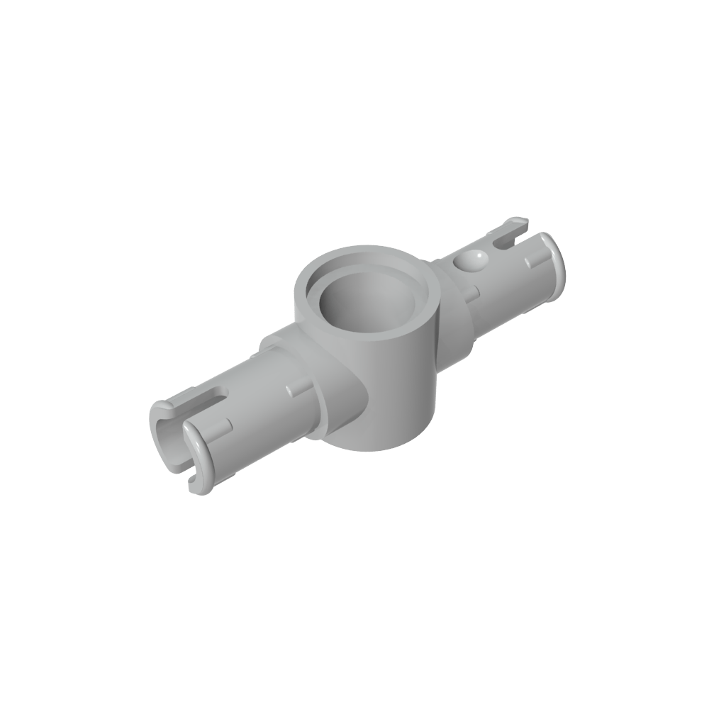 Connecteur Technic à 2 broches avec rainures de friction longitudinales [Grands trous carrés pour les broches]-MyGobricksFr
