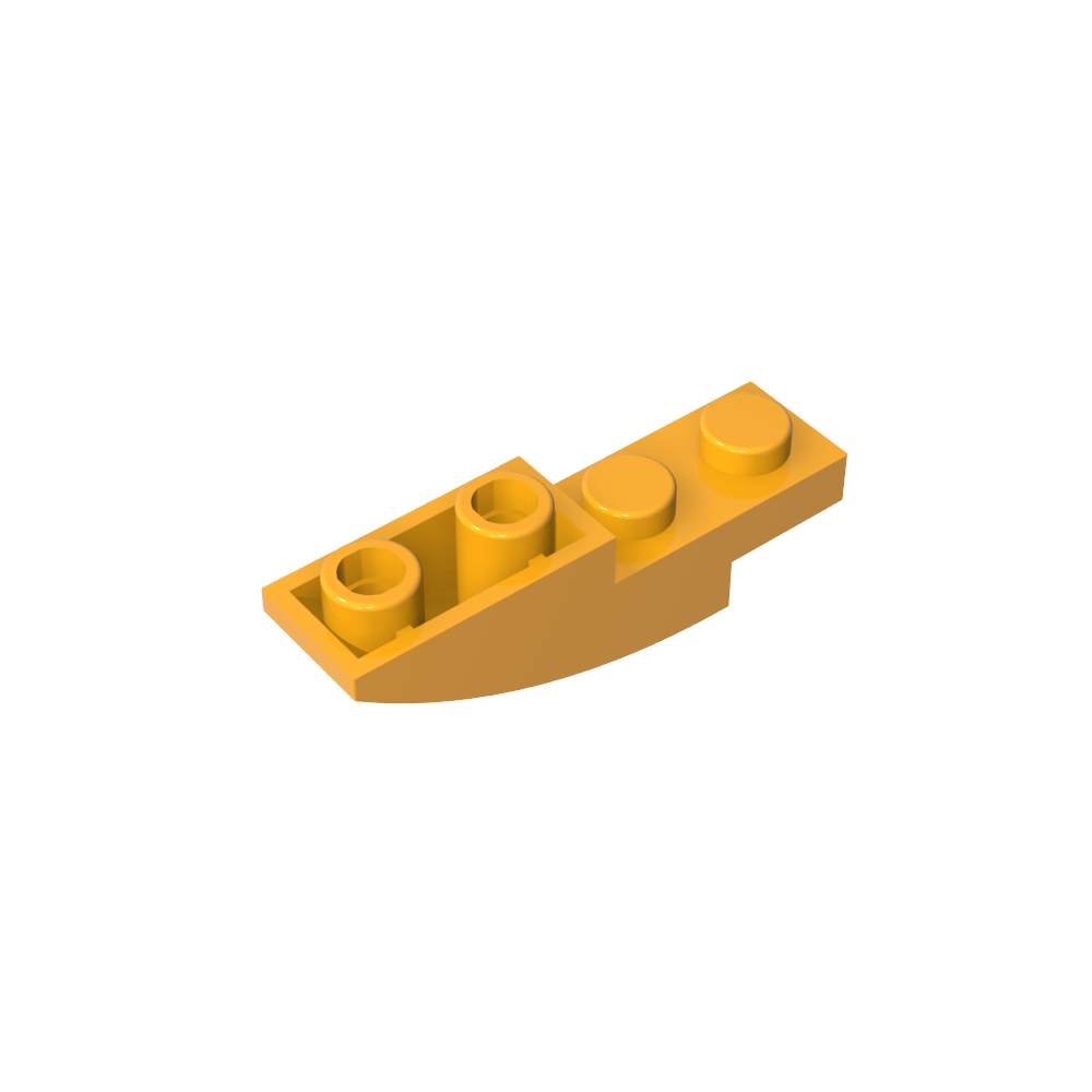 Pente Courbe 4 x 1 Inversée-MyGobricksFr