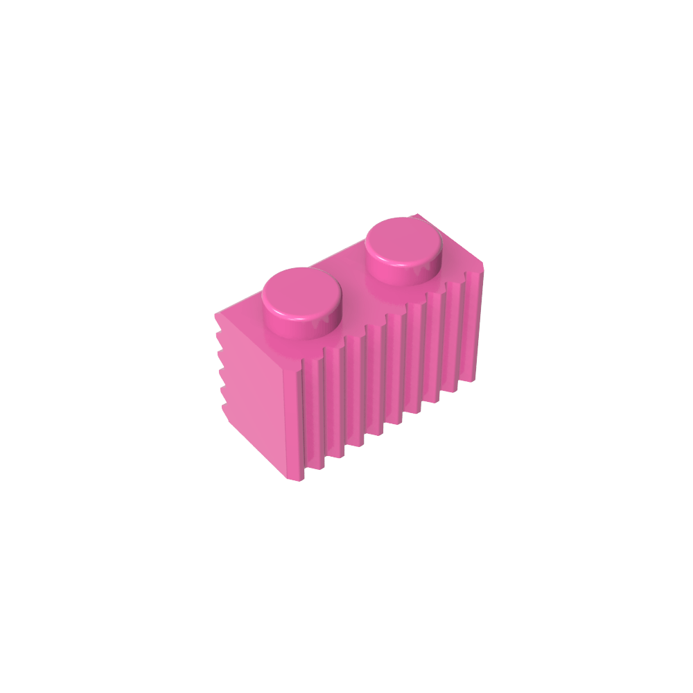 Brique spéciale 1 x 2 avec gril-MyGobricksFr