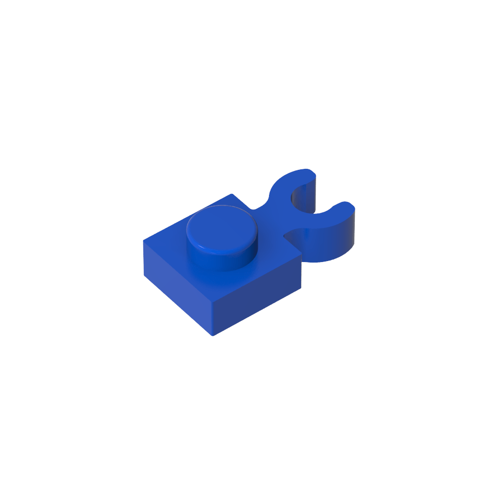 Plaque spéciale 1 x 1 avec clip vertical [Clip en U épais]-MyGobricksFr