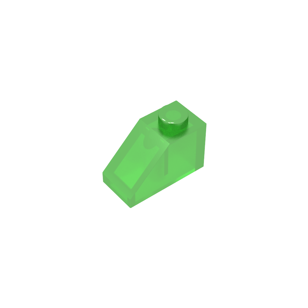 Pente 45° 2 x 1 avec goupille inférieure-MyGobricksFr