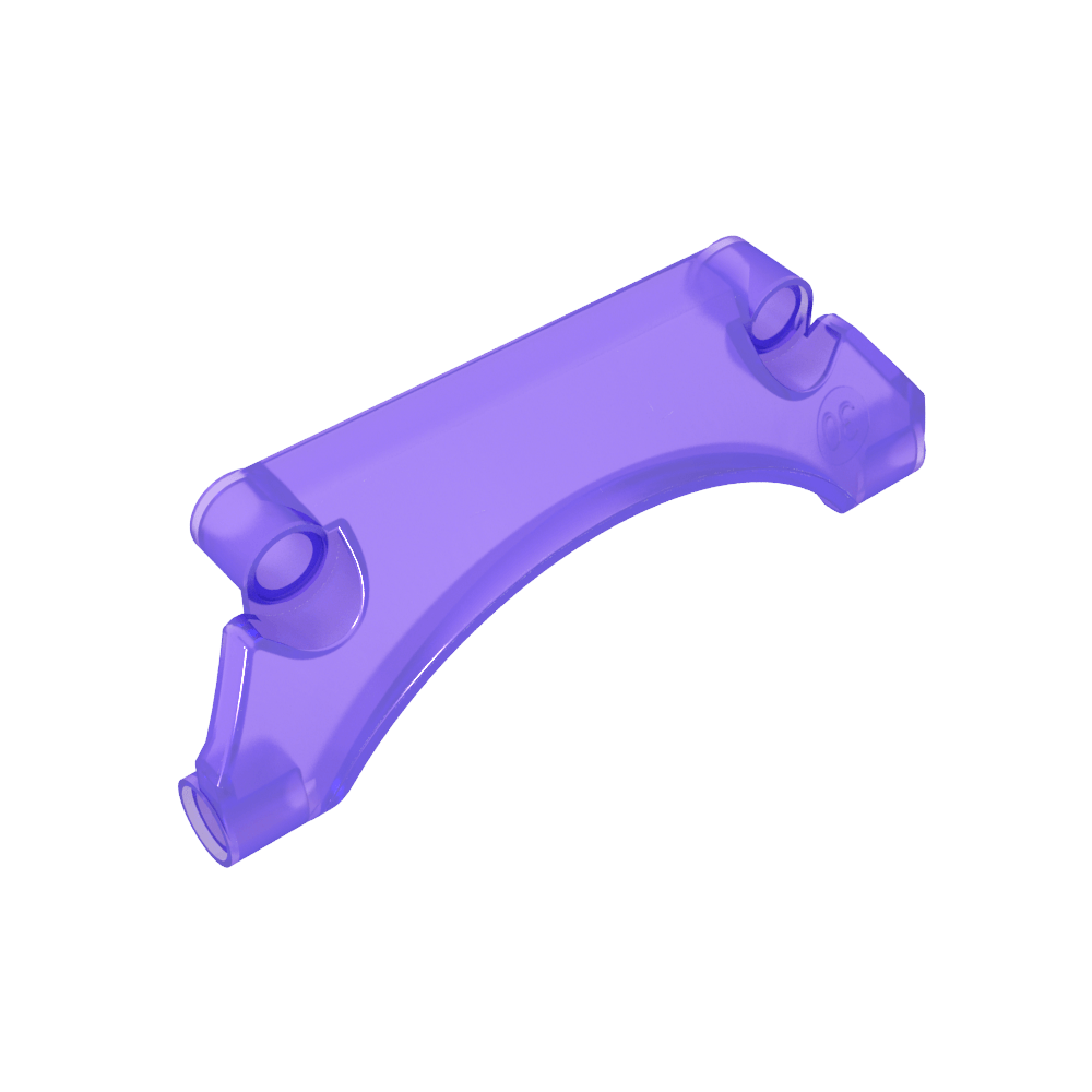 Garde-boue de voiture Technic en panneau arqué 3 x 9 x 2-MyGobricksFr