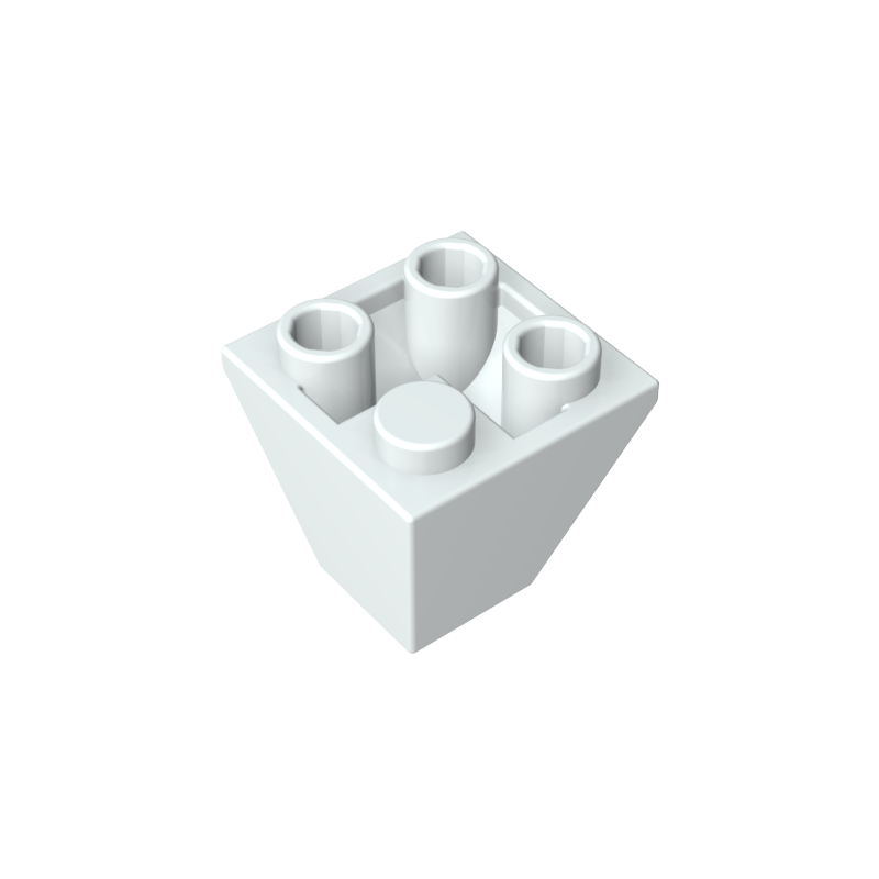 Pente inversée 45° 2 x 2 Double convexe-MyGobricksFr