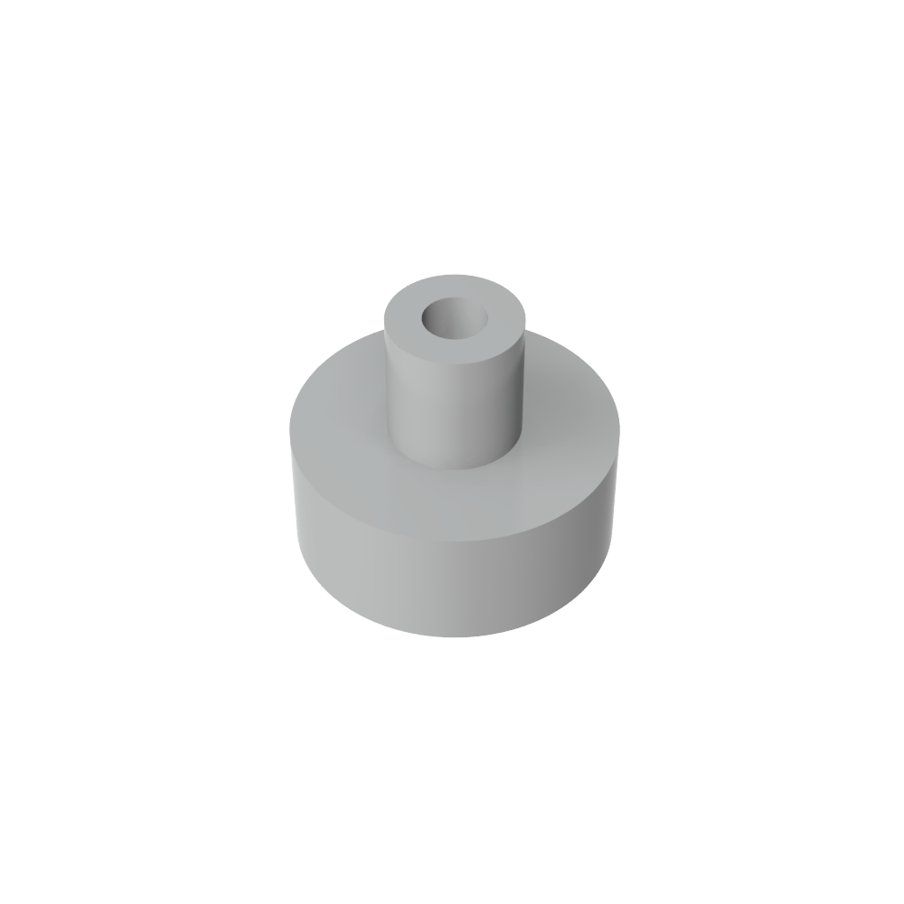 Carreau rond 1 x 1 avec barre creuse-MyGobricksFr