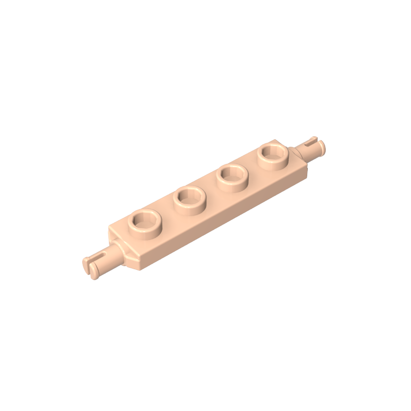 Plaque spéciale 1 x 4 avec support à roulettes-MyGobricksFr