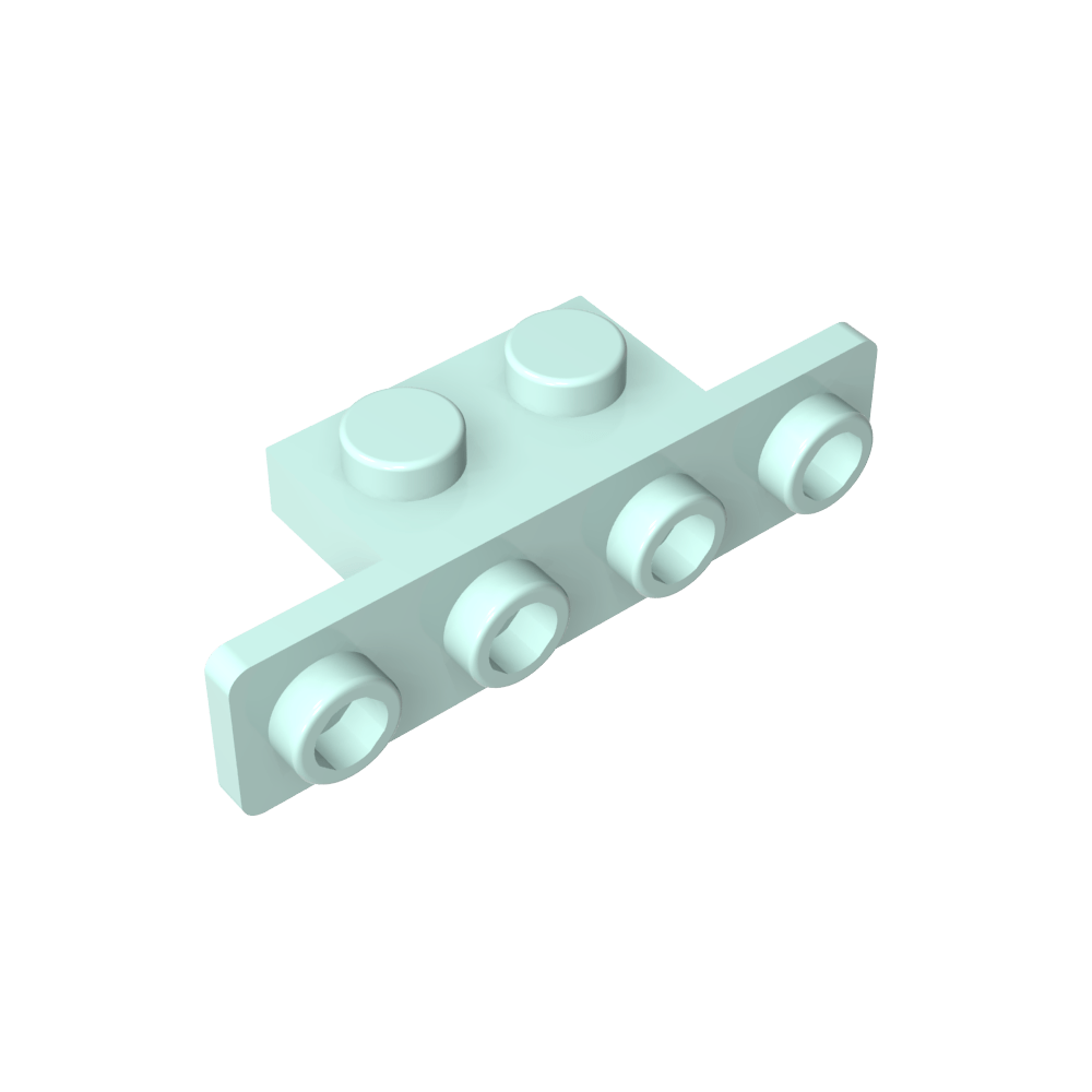 Support 1 x 2 - 1 x 4 [Coins arrondis]-MyGobricksFr