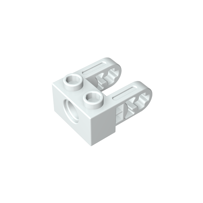 1x2 brick with double thin arms and shaft hole