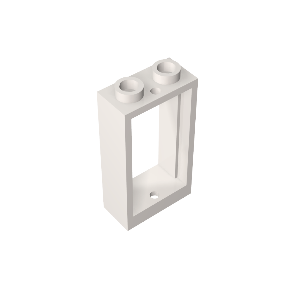 Fenêtre 1 x 2 x 3 Façade plate-MyGobricksFr
