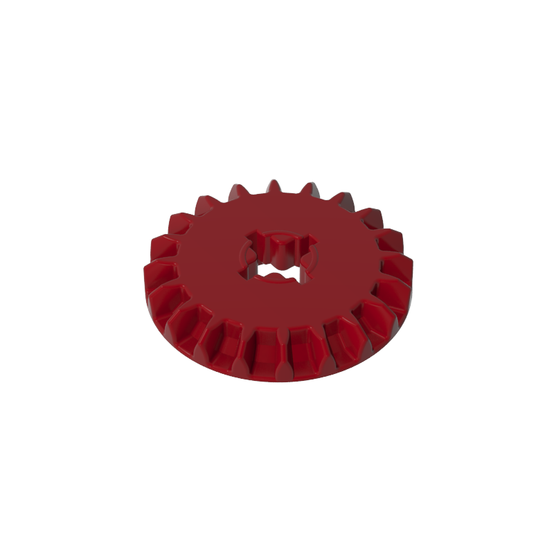 Disque denté à 20 dents, diamètre extérieur 20,5 mm.