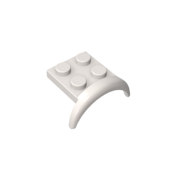 Garde-boue de véhicule 3 x 3 x 1 avec arceau rond-MyGobricksFr