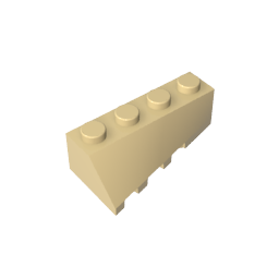 Coin incliné à 45° 4 x 2 Droite-MyGobricksFr