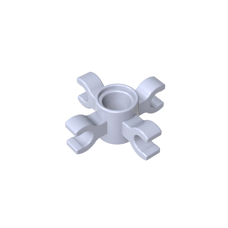 Connecteur à broches Technic rond avec 4 clips-MyGobricksFr