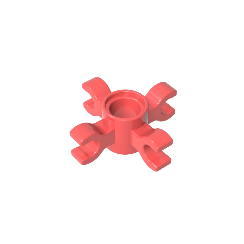 Connecteur à broches Technic rond avec 4 clips-MyGobricksFr