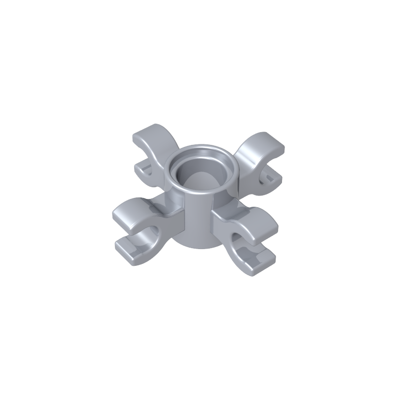 Connecteur à broches Technic rond avec 4 clips-MyGobricksFr