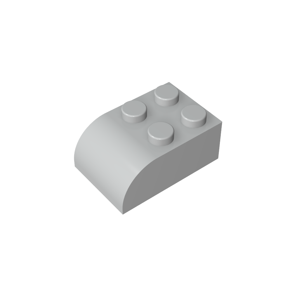 Brique incurvée 2 x 3 avec partie supérieure incurvée-MyGobricksFr