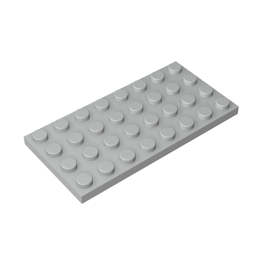 Assiette 4 x 8-MyGobricksFr