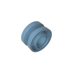 Roue 11 x 8 avec rainure centrale-MyGobricksFr