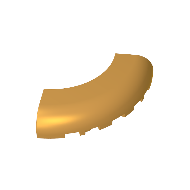 Carreaux d'angle cylindriques lisses 5x5